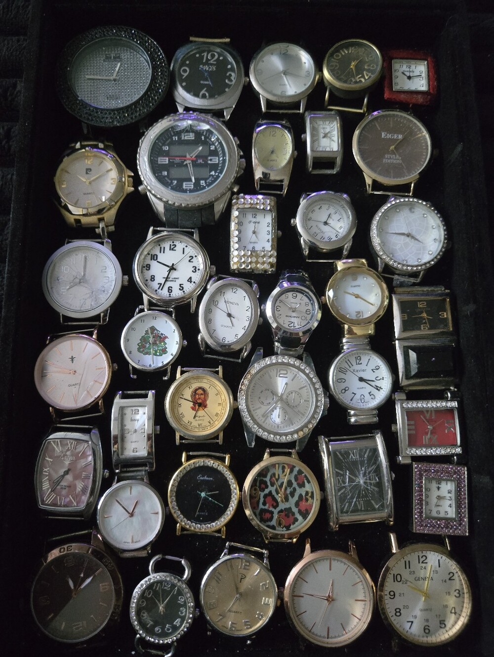 Watch Parts Craft Repair Broken Repurpose Vintage Fair Condition As Is Lot 1P